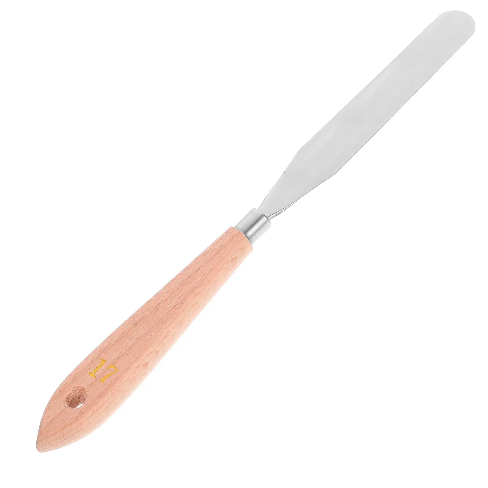 Oil Painting Durable Wooden Handle Craft Painting Scraper Knives Large Spatula Tools Professional Use Supplies
Oil Painting Durable Wooden Handle Craft Painting Scraper Knives Large Spatula Tools Professional Use Supplies