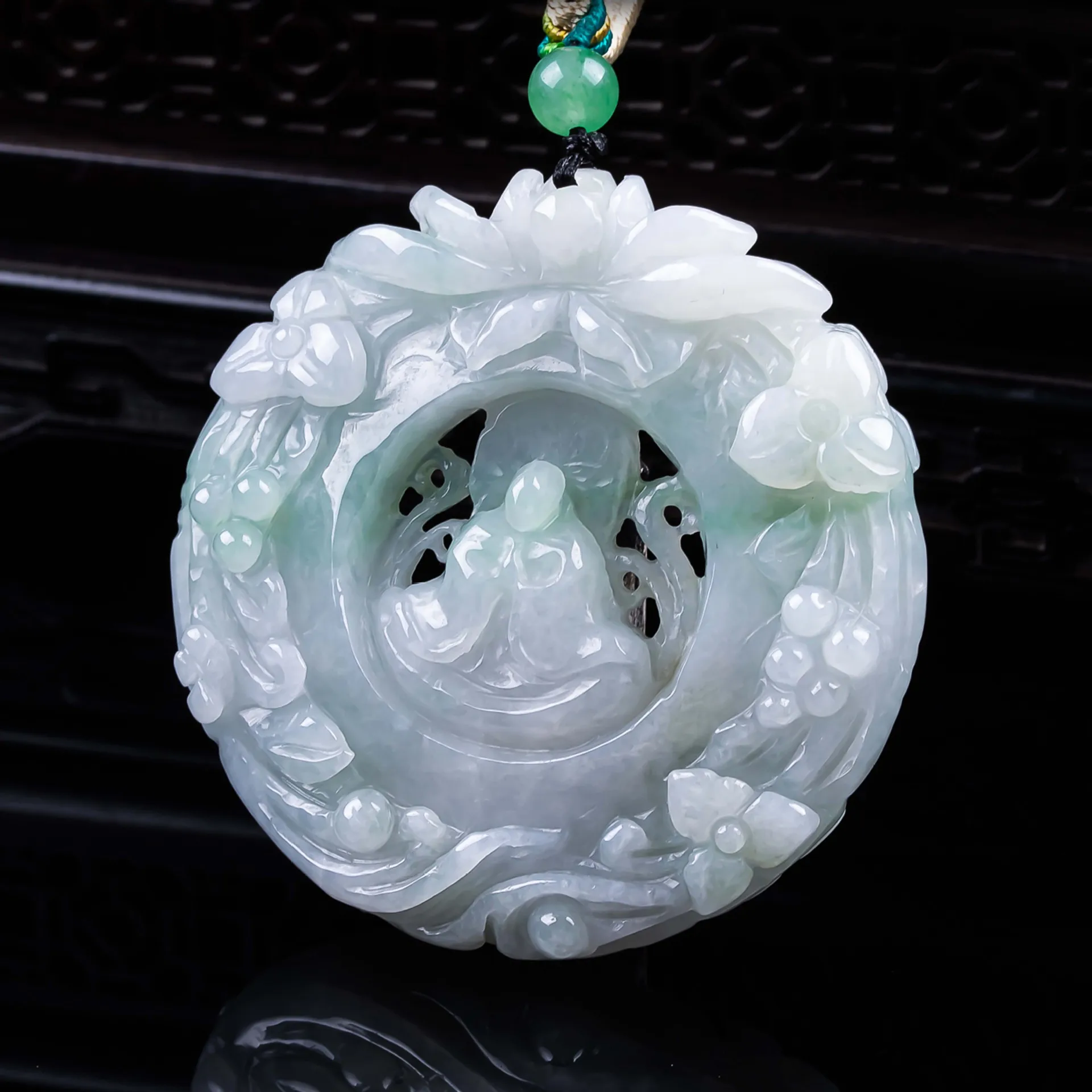 Natural Myanmar Jadeite Lotus Pendant Necklace Vintage Accessories Luxury Talismans Real Jade Fashion Gifts for Women
Natural Myanmar Jadeite Lotus Pendant Necklace Vintage Accessories Luxury Talismans Real Jade Fashion Gifts for Women