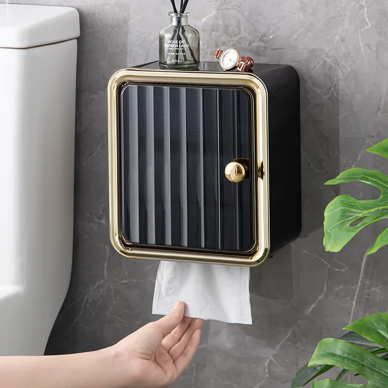 Tissue box storage rack paper roll paper box wall waterproof tissue rack toilet roll holder tissue holder bathroom accessory
Tissue box storage rack paper roll paper box wall waterproof tissue rack toilet roll holder tissue holder bathroom accessory