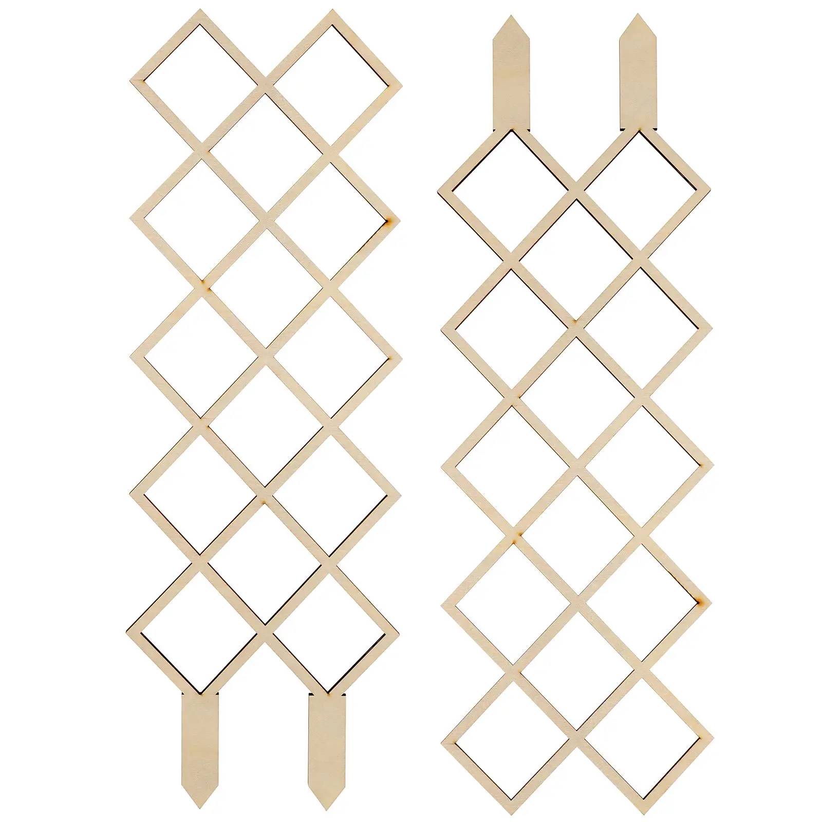 2Pcs Wooden Plant Trellis Vine Climbing Stand Durable Garden Lattice Reusable Patio Lawn Outdoor Plants Support Frame
2Pcs Wooden Plant Trellis Vine Climbing Stand Durable Garden Lattice Reusable Patio Lawn Outdoor Plants Support Frame