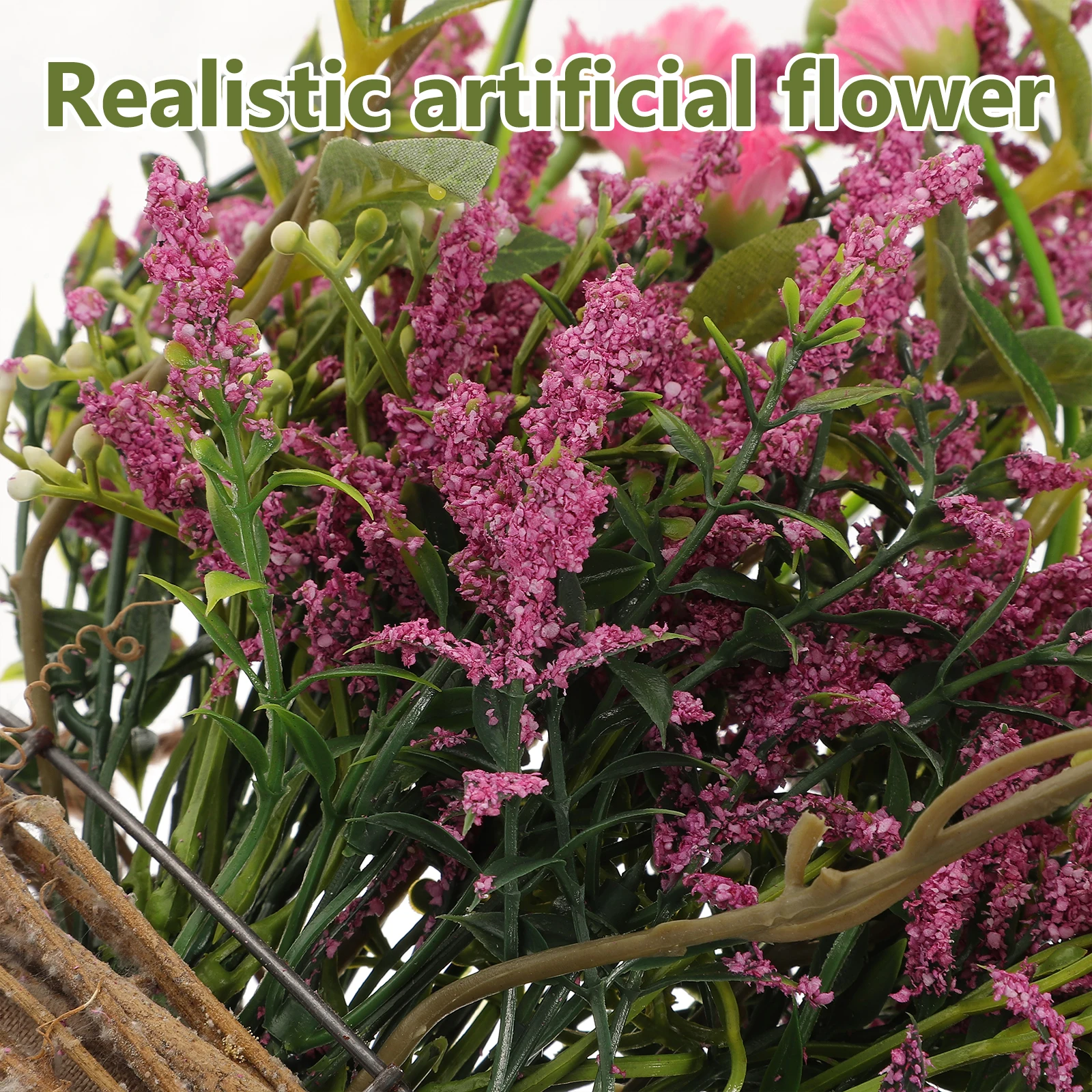 Artificial Flowers Rattan Basket Colorful Silk Plants Home Decor Hanging Basket Spring Flowers Indoor Outdoor
Artificial Flowers Rattan Basket Colorful Silk Plants Home Decor Hanging Basket Spring Flowers Indoor Outdoor