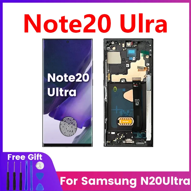 Оригинальный сенсорный экран AMOLED для Samsung Galaxy Note20Ultra LCD N985F/N986B с рамкой и дигитайзером-замена ЖК-дисплея
Оригинальный сенсорный экран AMOLED для Samsung Galaxy Note20Ultra LCD N985F/N986B с рамкой и дигитайзером-замена ЖК-дисплея