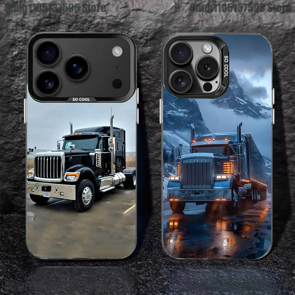 Cool Heavy Truck Car Phone Case For iPhone 16,15,14,13,12,11,Pro,XS,Max,Plus,Mini,SE4,E Black Matte Shockproof Cover
Cool Heavy Truck Car Phone Case For iPhone 16,15,14,13,12,11,Pro,XS,Max,Plus,Mini,SE4,E Black Matte Shockproof Cover