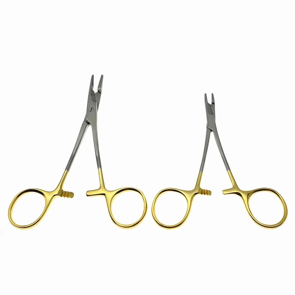Multifunctional Needle Holder with Scissors 12.5cm/14cm Gold Handle Clamp Needle Holder Insert with Scissors
Multifunctional Needle Holder with Scissors 12.5cm/14cm Gold Handle Clamp Needle Holder Insert with Scissors