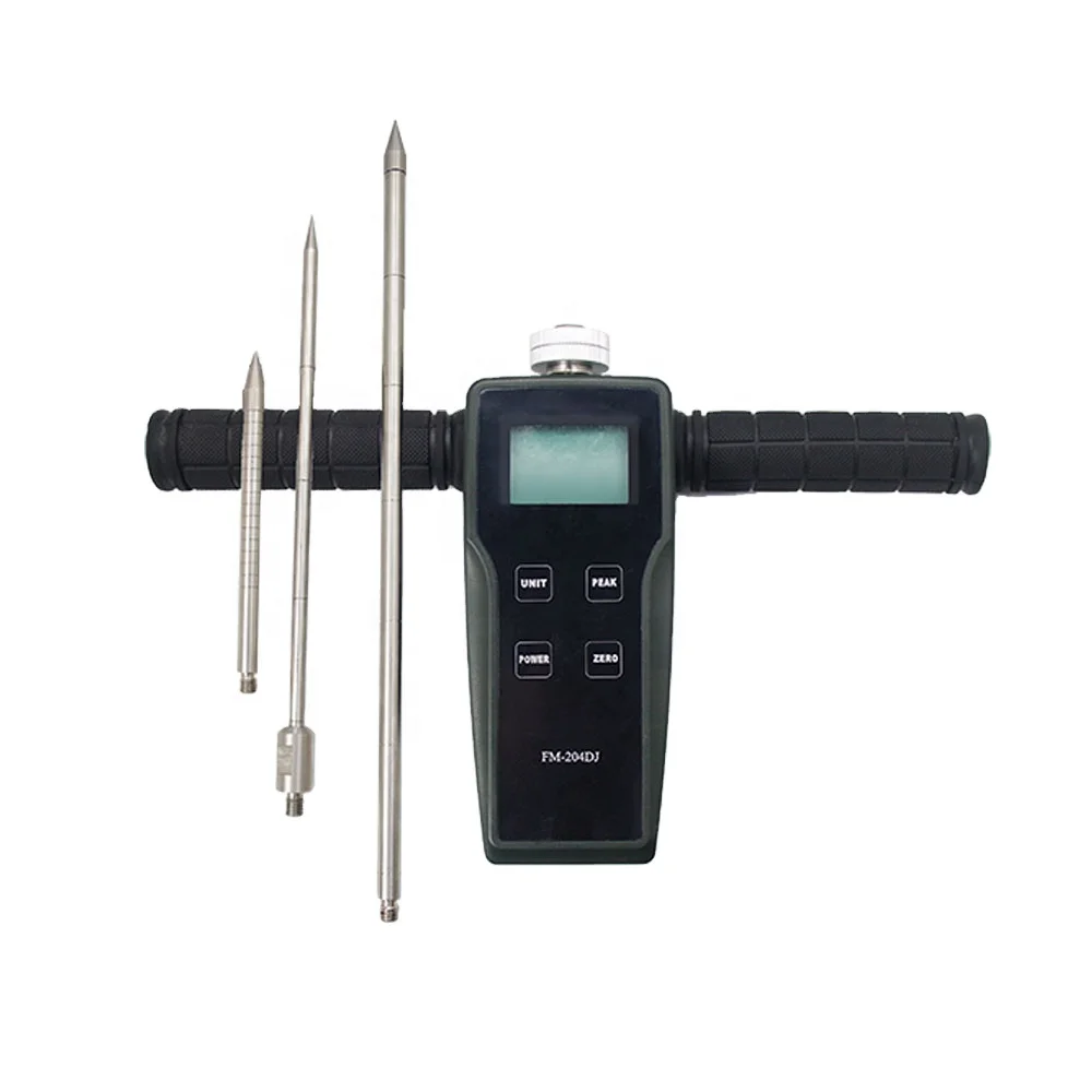 FM-204DJ Soil Load Penetrometer Ground Bearing Capacity Detector Universal Type Penetrometer Measuring Range 0-100kg (0N-1000N)
FM-204DJ Soil Load Penetrometer Ground Bearing Capacity Detector Universal Type Penetrometer Measuring Range 0-100kg (0N-1000N)