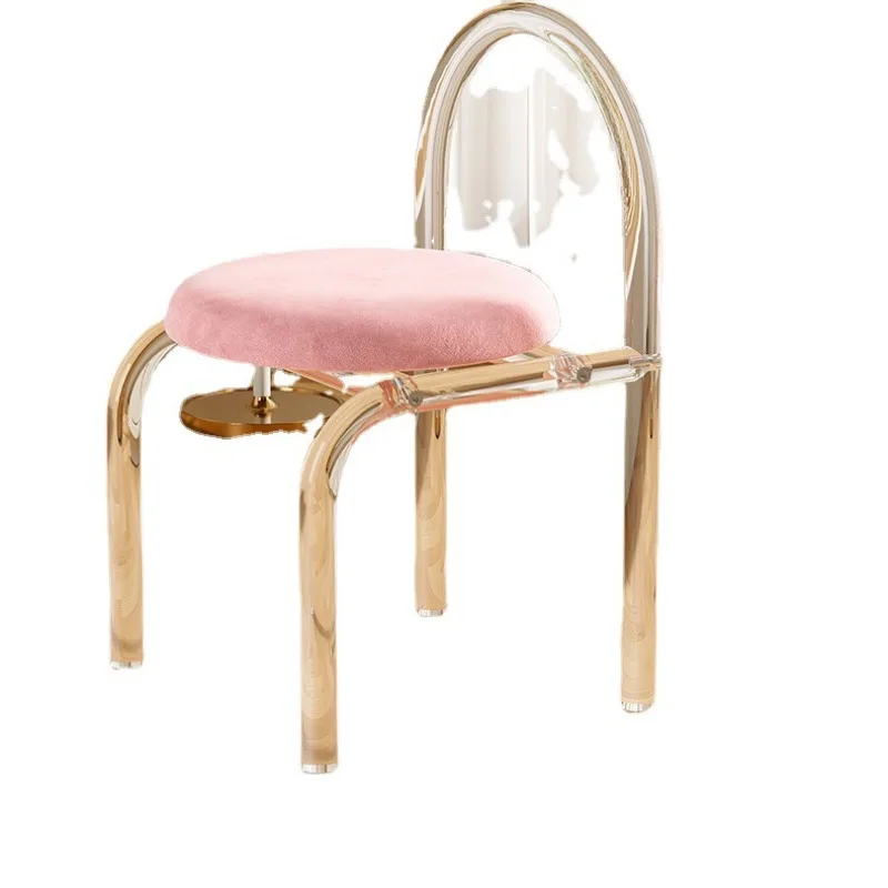 Light luxury ins Internet celebrity crystal dresser makeup transparent acrylic casual simple dining chair
Light luxury ins Internet celebrity crystal dresser makeup transparent acrylic casual simple dining chair