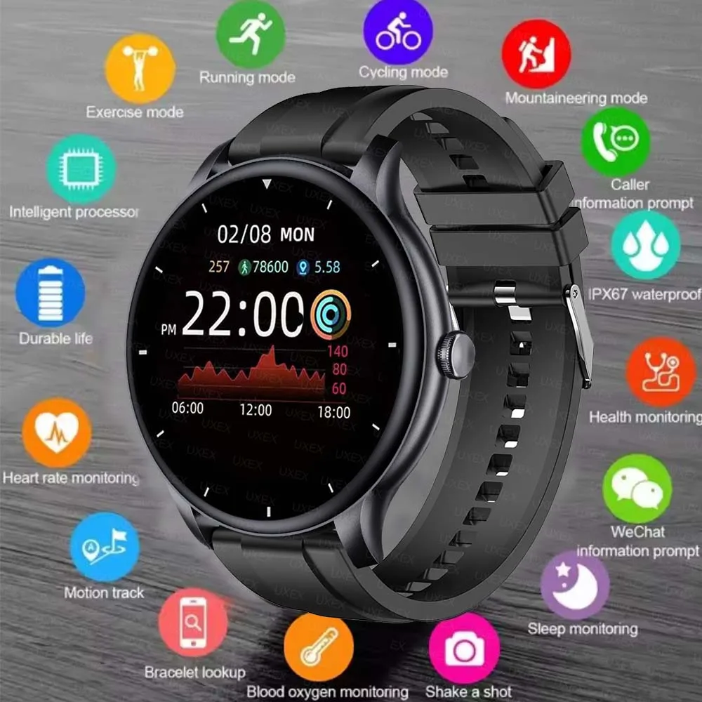 Plus Men Smartwatches Full Touch Screen Sport Fitness Tracker Bluetooth Call Wireless Charging Watch For Android Ios Phone 2026
Plus Men Smartwatches Full Touch Screen Sport Fitness Tracker Bluetooth Call Wireless Charging Watch For Android Ios Phone 2026