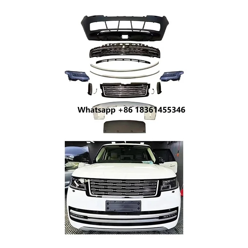For Range Rover 2018-2022 Upgrade 2023 Bodykit Car Modification Front Bumper Assembly Grille Grille
For Range Rover 2018-2022 Upgrade 2023 Bodykit Car Modification Front Bumper Assembly Grille Grille