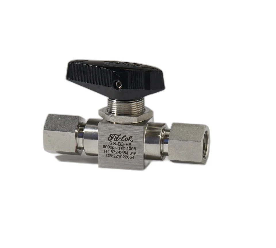 Stainless Steel 316/316L Manual Control High Pressure 6000psi Two-way Ball Valve NPT True Connection Port Connection
Stainless Steel 316/316L Manual Control High Pressure 6000psi Two-way Ball Valve NPT True Connection Port Connection