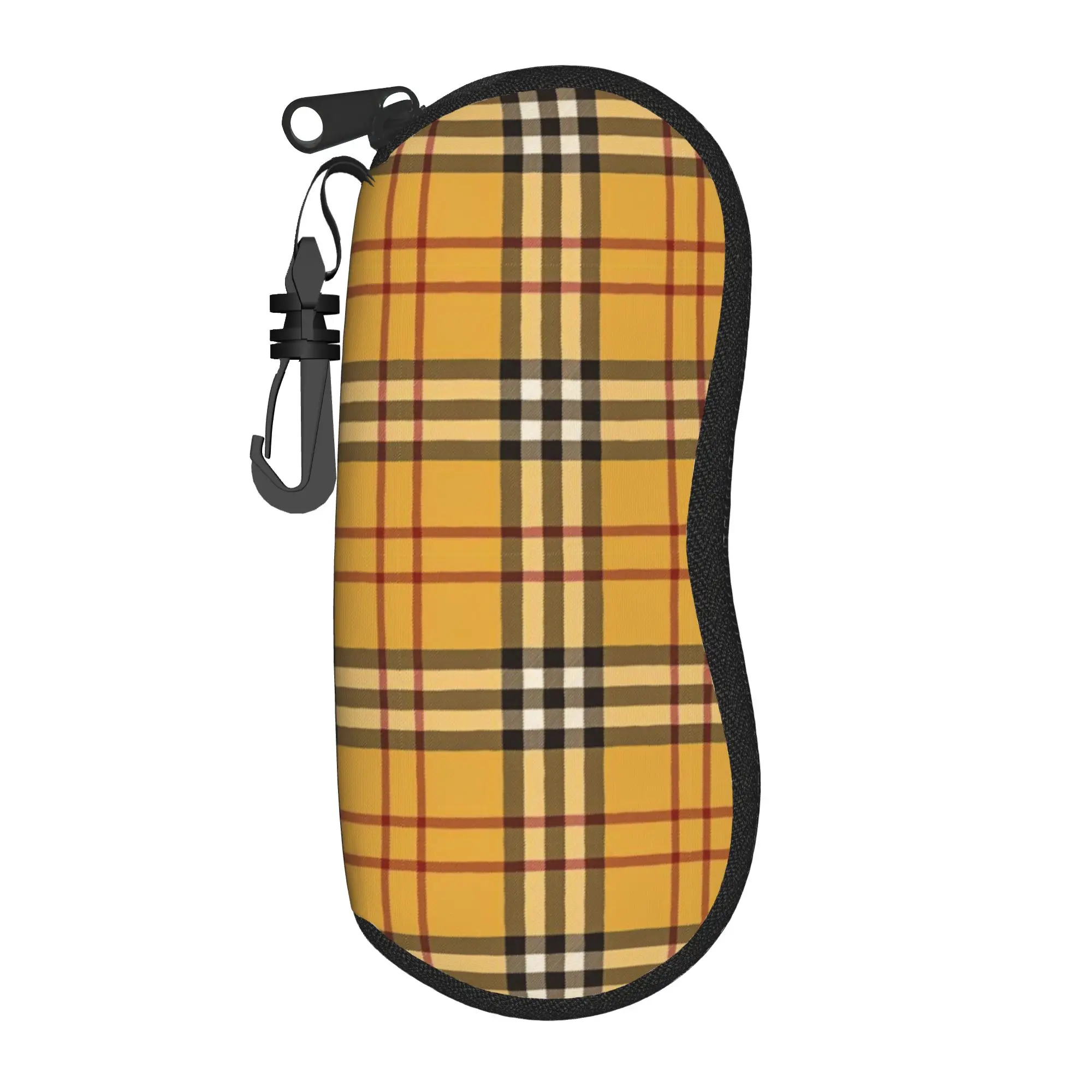 Yellow Tartan Glasses Case Cover Zipper Sunglasses Case Men Women Convenient Eyeglass Protector Trend Eyewear Storage
Yellow Tartan Glasses Case Cover Zipper Sunglasses Case Men Women Convenient Eyeglass Protector Trend Eyewear Storage