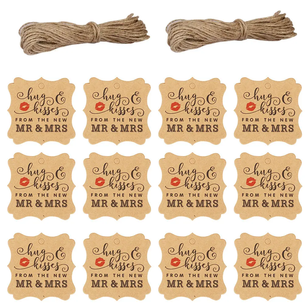 100Pcs Kraft Paper Hanging Gift Tags Packaging Decor Labels DIY Wedding Bag Tags Valentine's Day Party Favor Gift Decorations
100Pcs Kraft Paper Hanging Gift Tags Packaging Decor Labels DIY Wedding Bag Tags Valentine's Day Party Favor Gift Decorations
