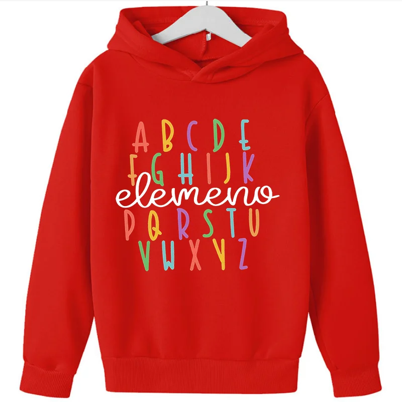 New color-printed letter design creative children's printed hooded sweatshirt for boys and girls with a hood
New color-printed letter design creative children's printed hooded sweatshirt for boys and girls with a hood