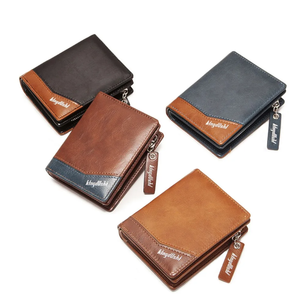 Elegant Vintage Short PU Wallet Casual Zipper Business Clutch Bag Coin Purse Large Capacity Men ID Card Holder Shopping
Elegant Vintage Short PU Wallet Casual Zipper Business Clutch Bag Coin Purse Large Capacity Men ID Card Holder Shopping