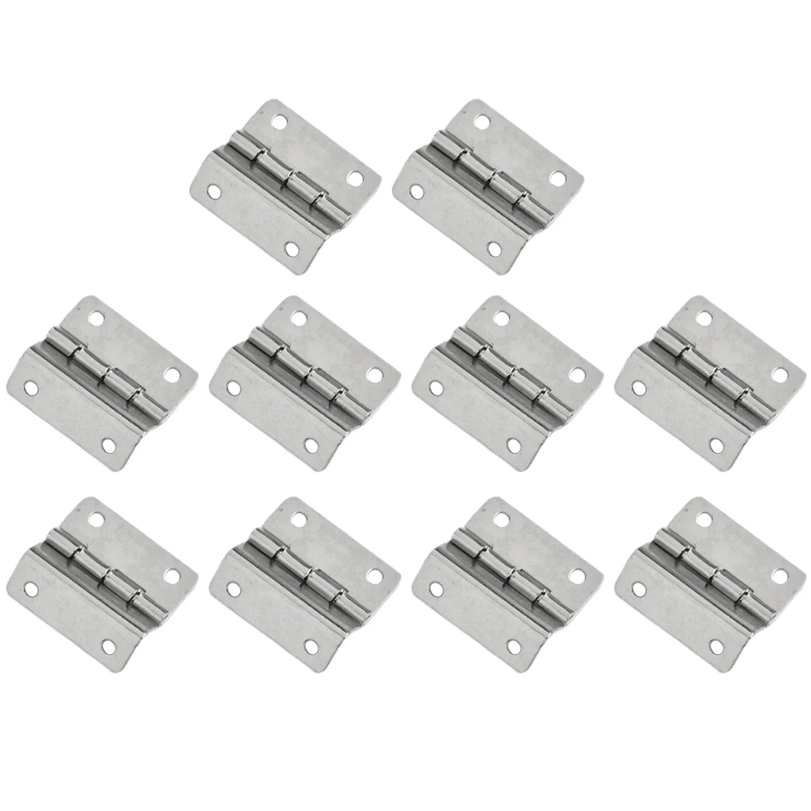 100 Pack Tri Fold Hinges Nickel Plated Metal Hinge for Vintage Wooden Chests Doors and Cabinets Easy to Use with Screws
100 Pack Tri Fold Hinges Nickel Plated Metal Hinge for Vintage Wooden Chests Doors and Cabinets Easy to Use with Screws