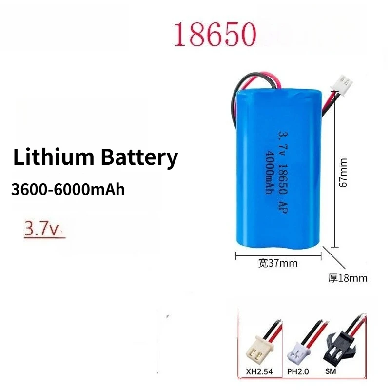 Литий-ионный аккумулятор 3.7V 3600mAh 18650 для Bluetooth-колонок JBL и Sony XH254, замена штекера, блок питания
Литий-ионный аккумулятор 3.7V 3600mAh 18650 для Bluetooth-колонок JBL и Sony XH254, замена штекера, блок питания