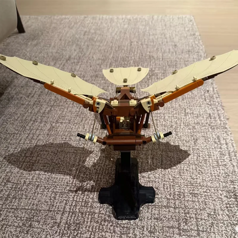 Flying Machine DIY Kit Building Set for Adults, Ages 18 Craft for Home or Office Decor with Display Stand Gift Idea 493pcs
Flying Machine DIY Kit Building Set for Adults, Ages 18 Craft for Home or Office Decor with Display Stand Gift Idea 493pcs