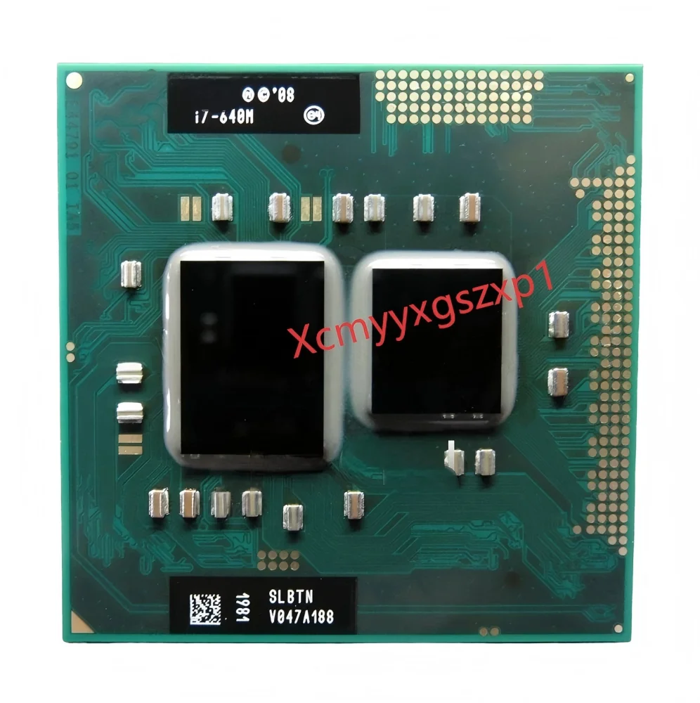 1pcs Used Intel Core i7 640M 2.8 GHz Dual-Core 4M Processor Socket G1 Mobile CPU SLBTN
1pcs Used Intel Core i7 640M 2.8 GHz Dual-Core 4M Processor Socket G1 Mobile CPU SLBTN
