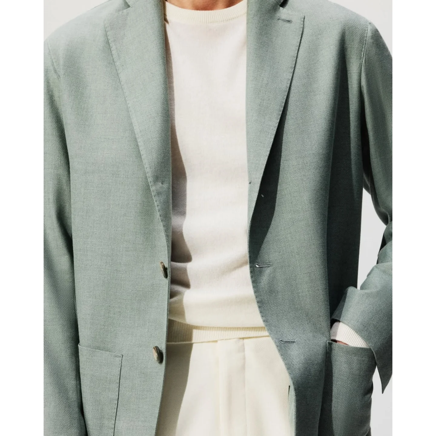 Formal Men's Mint Green Linen-Blend 2-Piece Suit Set Casual Slim Fit Blazer Office Date Night Design Business Male Customized
Formal Men's Mint Green Linen-Blend 2-Piece Suit Set Casual Slim Fit Blazer Office Date Night Design Business Male Customized