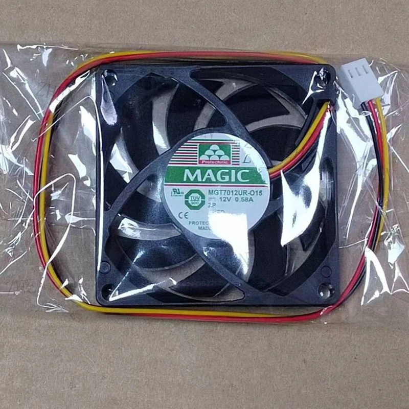 S New for MAGIC MGT7012UR-O15 DC12V 0.58A 3 pin cooling fan#QW
S New for MAGIC MGT7012UR-O15 DC12V 0.58A 3 pin cooling fan#QW
