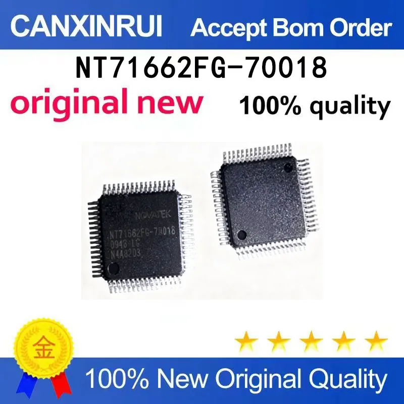 (5-100 pieces)New original NT71662FG-70018 NT71662FG TQFP spot chip IC
(5-100 pieces)New original NT71662FG-70018 NT71662FG TQFP spot chip IC
