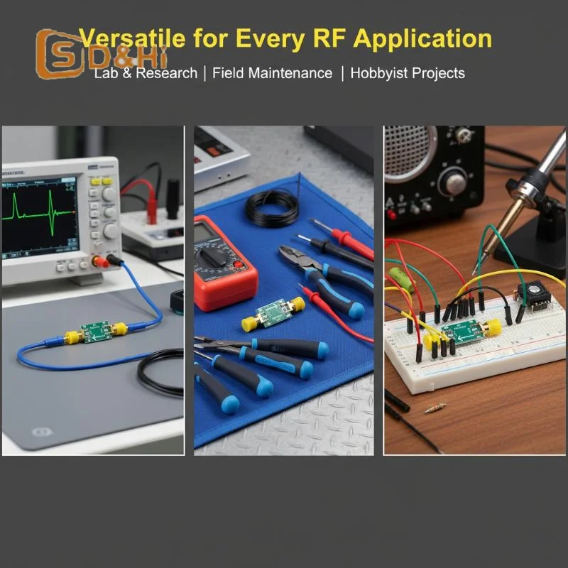 0.1-3200Mhz RF AM Detector Wide Spectrum Modulation for Walkie-talkie High Stability for Amplifier Applications
0.1-3200Mhz RF AM Detector Wide Spectrum Modulation for Walkie-talkie High Stability for Amplifier Applications