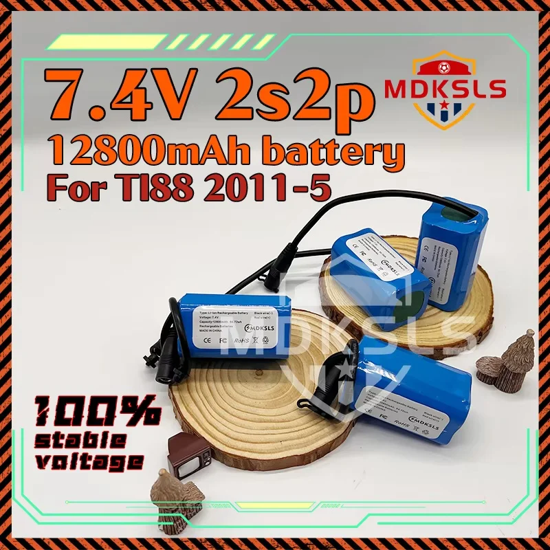 2026 2S2P 7.4V 12800mAh Lithium Battery Used For T188 T888 2011-5 Remote Control Search Bait Boat Spare Parts RC Toy Accessories
2026 2S2P 7.4V 12800mAh Lithium Battery Used For T188 T888 2011-5 Remote Control Search Bait Boat Spare Parts RC Toy Accessories
