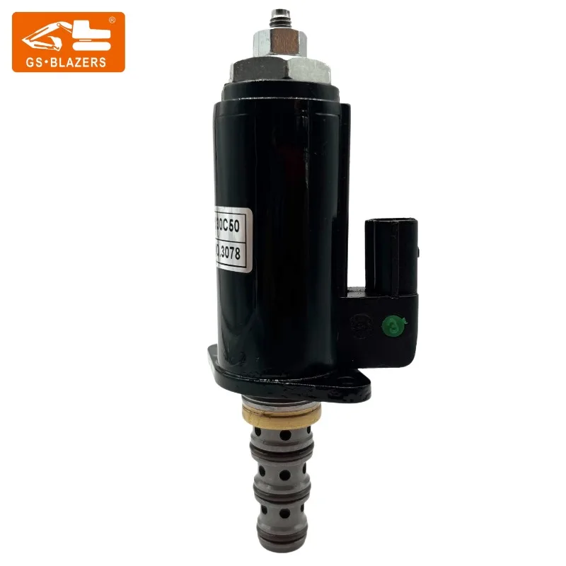 Hydraulic pump solenoid valve KDRDE5K-31/30C50-107-T for KOBELCO SK120/100/220/200-2 Excavator accessories
Hydraulic pump solenoid valve KDRDE5K-31/30C50-107-T for KOBELCO SK120/100/220/200-2 Excavator accessories