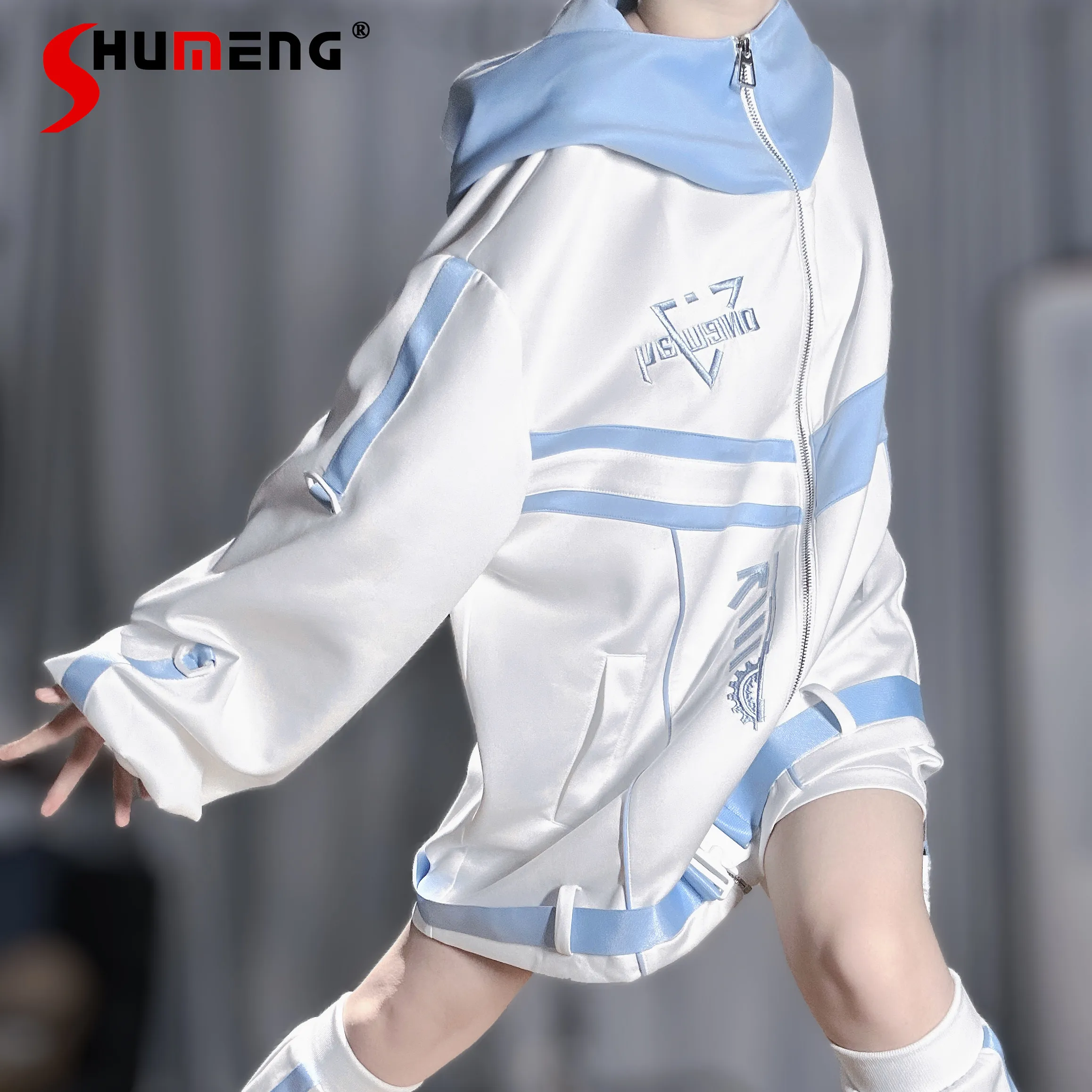 Original Japanese Sportswear Spring and Autumn New Subculture Sweet and Cool Girl's Loose Jacket Short Leg Set Y2k Matching Sets
Original Japanese Sportswear Spring and Autumn New Subculture Sweet and Cool Girl's Loose Jacket Short Leg Set Y2k Matching Sets