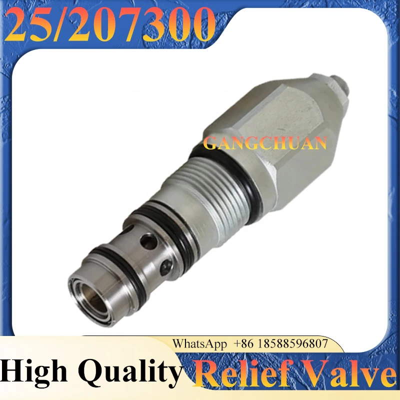 25/207300 Relief Valve 25-207300 25207300 Check Valve for Backhoe Loader 3CX 4CX Construction Machinery
25/207300 Relief Valve 25-207300 25207300 Check Valve for Backhoe Loader 3CX 4CX Construction Machinery