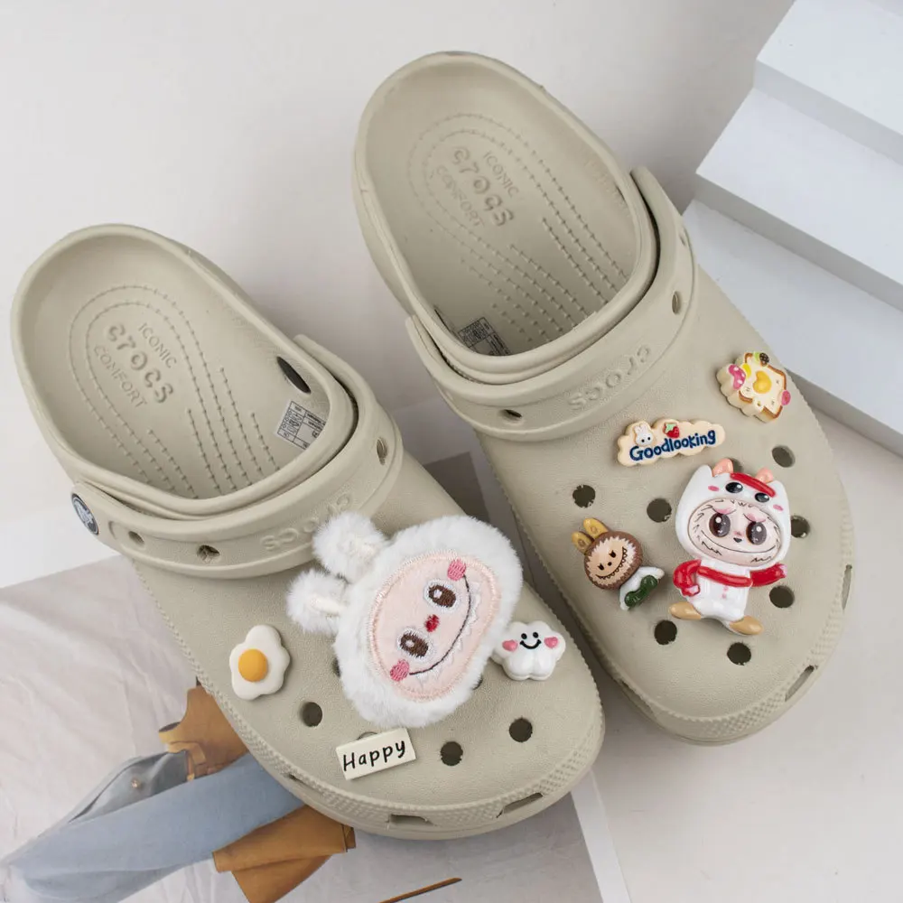 New Cartoon Labubu Shoesflower New Kawaii Anime Character for Women Shoe Charms Decoration Accessories Kids Gifts
New Cartoon Labubu Shoesflower New Kawaii Anime Character for Women Shoe Charms Decoration Accessories Kids Gifts