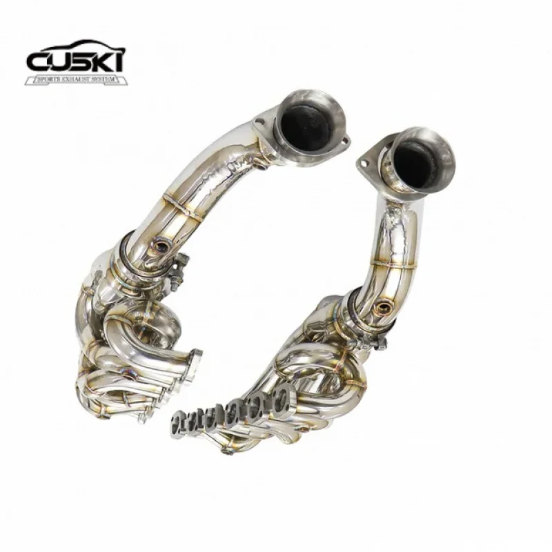 High Flow Exhaust Modification Parts Exhaust Manifold Without Catalytic Converter Downpipe Apply to Ferrari 599 car exhaust duct
High Flow Exhaust Modification Parts Exhaust Manifold Without Catalytic Converter Downpipe Apply to Ferrari 599 car exhaust duct