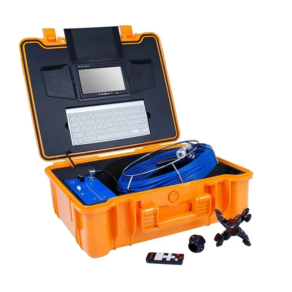 Cheap And Fine Pipe Inspection Camera 65ft/20m,7 Inch Sewer Camera With DVR,25mm Drain Industrial Endoscope With Keyboard And Me
Cheap And Fine Pipe Inspection Camera 65ft/20m,7 Inch Sewer Camera With DVR,25mm Drain Industrial Endoscope With Keyboard And Me