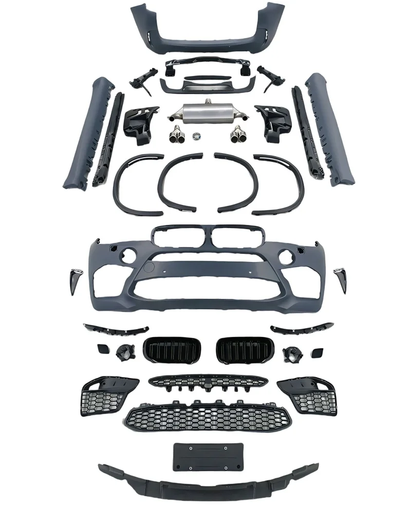 Suitable For 13-18bmw X5 F15 Modification Upgrade X5M Large Surround Carbon Fiber Front And Rear Lip Turbulence Kit
Suitable For 13-18bmw X5 F15 Modification Upgrade X5M Large Surround Carbon Fiber Front And Rear Lip Turbulence Kit