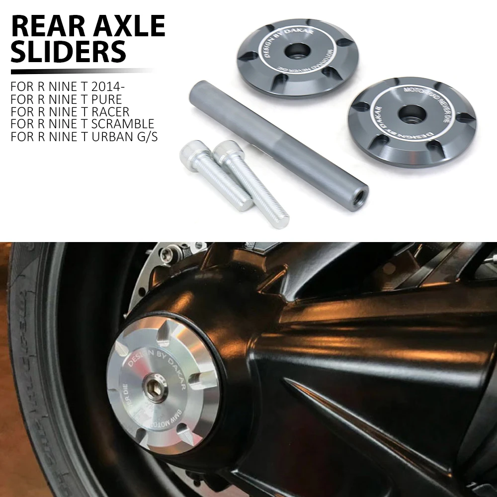 Motorcycle Accessorie Rear Fork Axle Sliders Frame Crash Protector Pad Cap For BMW R NINE T Scramble R9T RNINET Pure Urban Racer
Motorcycle Accessorie Rear Fork Axle Sliders Frame Crash Protector Pad Cap For BMW R NINE T Scramble R9T RNINET Pure Urban Racer