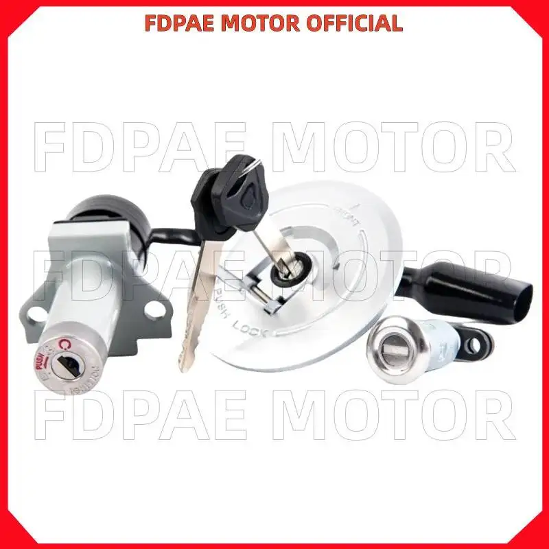Lock Kit / Ignition Switch / Steering Handle / Fuel Tank Lock for Wuyang Honda Wh150-7-7a
Lock Kit / Ignition Switch / Steering Handle / Fuel Tank Lock for Wuyang Honda Wh150-7-7a