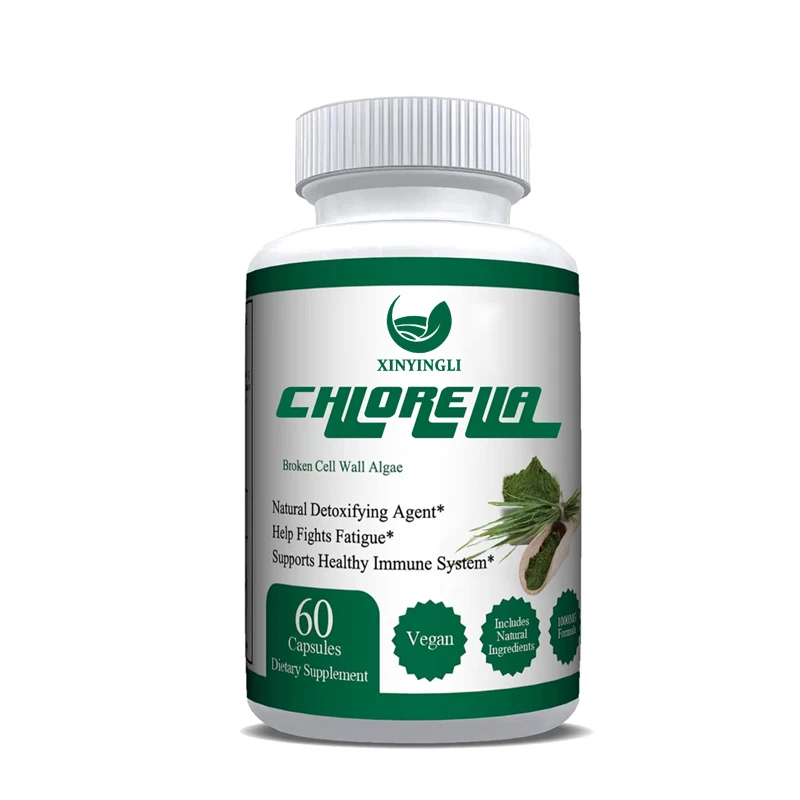 Organic Chlorella vulgaris capsules rupture cell wall powder, non GMO, vegetarian, iron and protein containing minerals
Organic Chlorella vulgaris capsules rupture cell wall powder, non GMO, vegetarian, iron and protein containing minerals