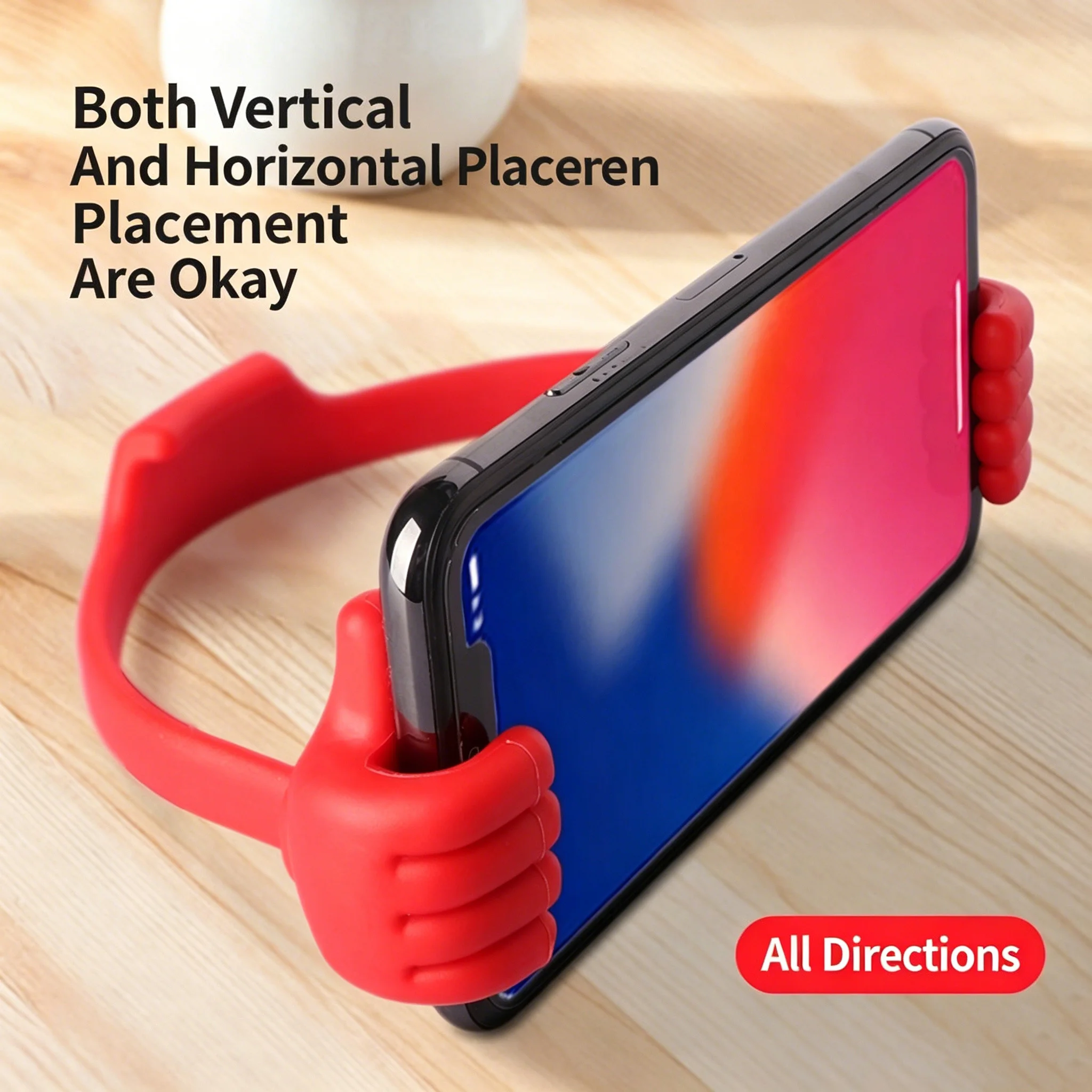 Portable Creative Thumb Stand Tablet Computer Holder Lazy Phone Bracket Multifunctional Adjustable Support for Mobile Devices
Portable Creative Thumb Stand Tablet Computer Holder Lazy Phone Bracket Multifunctional Adjustable Support for Mobile Devices
