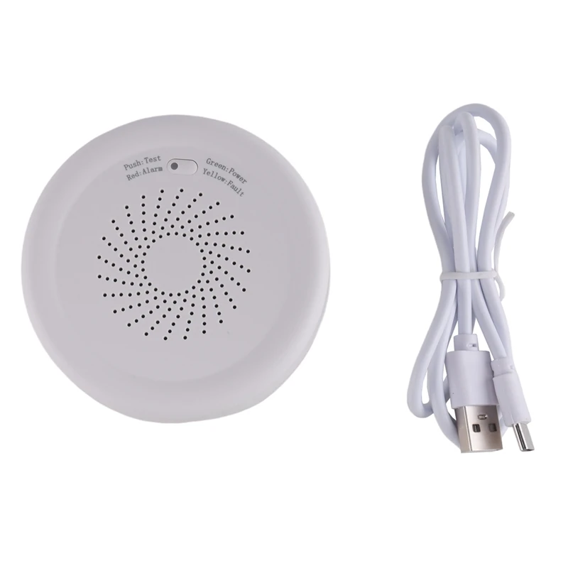 1Set Combustible Sensor Tuya Smart Home Security Alarm System Smart Life Tuya App White
1Set Combustible Sensor Tuya Smart Home Security Alarm System Smart Life Tuya App White
