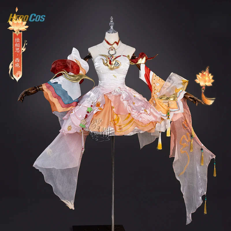 Xishi Cosplay Honor of Kings Costume Game suit Role Play WomenSexy Elegant Halloween Party Dress Suit Full Set
Xishi Cosplay Honor of Kings Costume Game suit Role Play WomenSexy Elegant Halloween Party Dress Suit Full Set