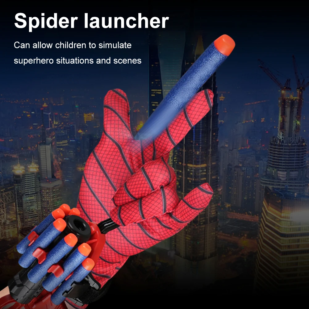 Web Shooter Toy Launch Distance 5m Hero Movie Web Funny Decoration Wrist Web Shooter Toy Set Best Gift for Boys Girls
Web Shooter Toy Launch Distance 5m Hero Movie Web Funny Decoration Wrist Web Shooter Toy Set Best Gift for Boys Girls
