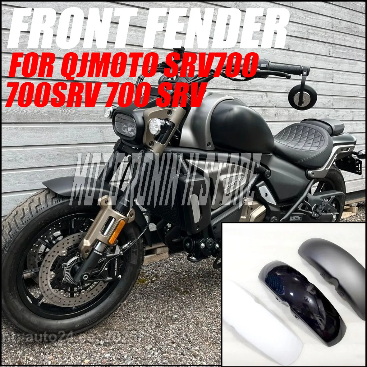 New For QJMOTO SRV700 700SRV 700 SRV Motorcycle Accessories Front Mudguard Splash Dust Protetive Guard
New For QJMOTO SRV700 700SRV 700 SRV Motorcycle Accessories Front Mudguard Splash Dust Protetive Guard
