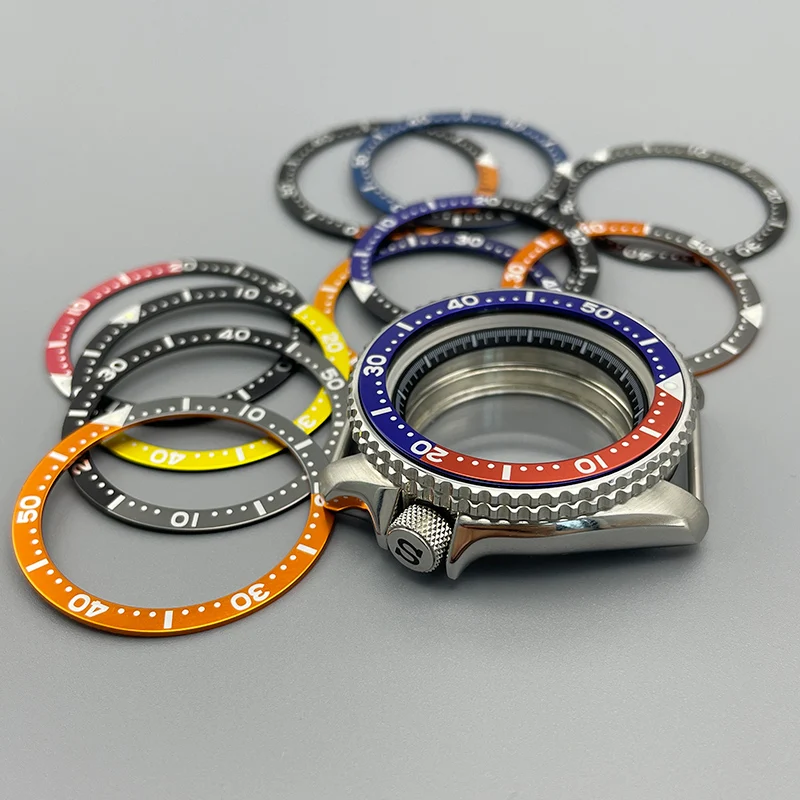 42mm Silver Watch Case SKX007 With Sapphire Crystal Glass Fit for NH35 NH36 NH38 4R 7S Movement 28.5mm Dial Modified Watch Cases
42mm Silver Watch Case SKX007 With Sapphire Crystal Glass Fit for NH35 NH36 NH38 4R 7S Movement 28.5mm Dial Modified Watch Cases