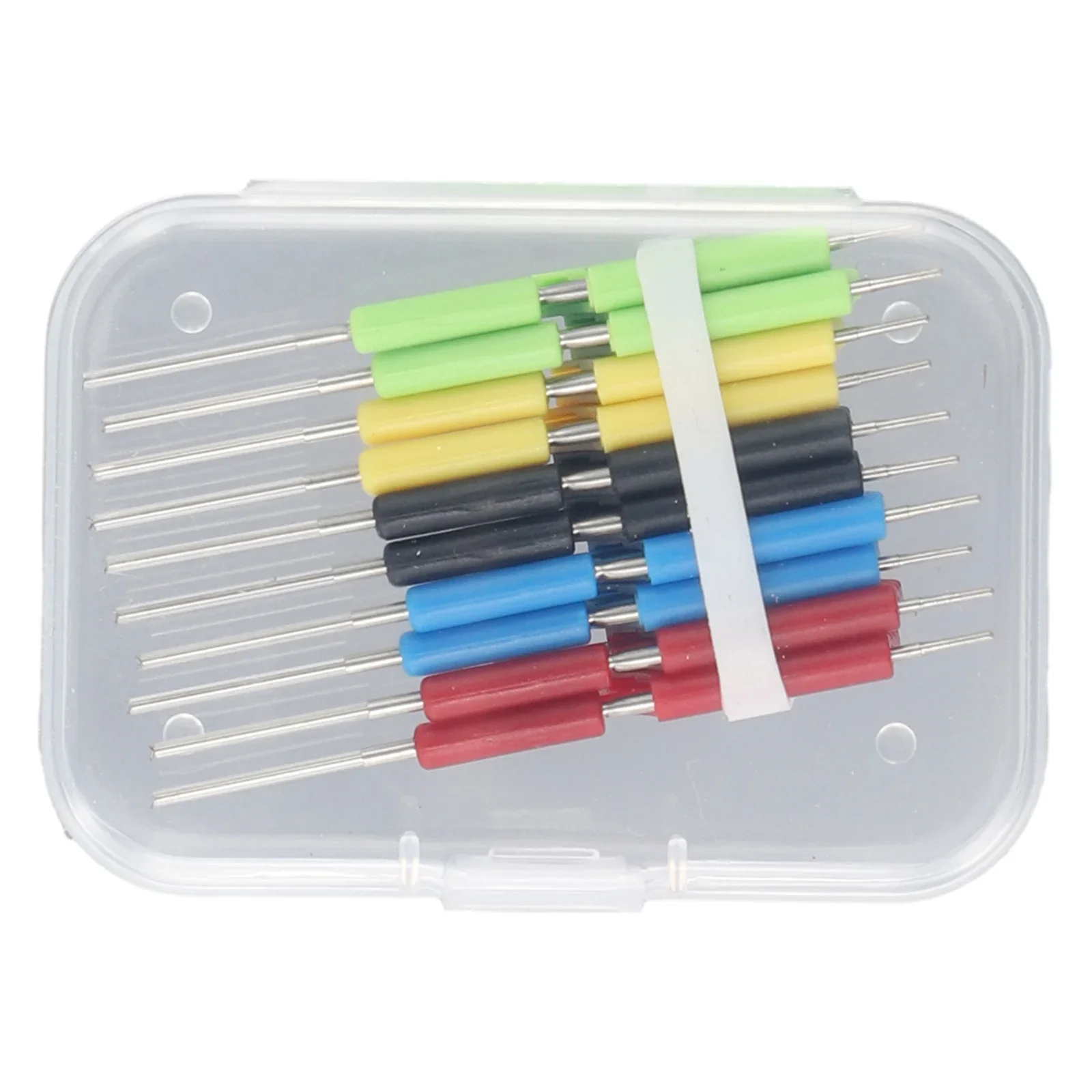 SDK08 10 Pack Test Clip Set for SMD IC For Electrical Testing Hook Clips with Wires Perfectly Suited for Tiny Chips
SDK08 10 Pack Test Clip Set for SMD IC For Electrical Testing Hook Clips with Wires Perfectly Suited for Tiny Chips