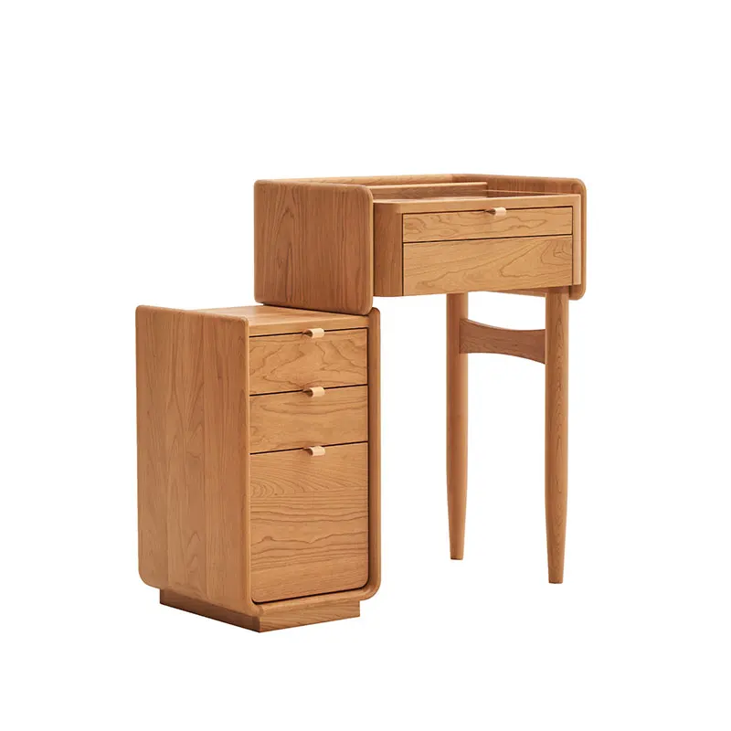 -ee L9051 All Solid Birch Wood Modern Minimalist Dressing Table with Storage Cabinet Standing Mirror Apartment-Friendly
-ee L9051 All Solid Birch Wood Modern Minimalist Dressing Table with Storage Cabinet Standing Mirror Apartment-Friendly