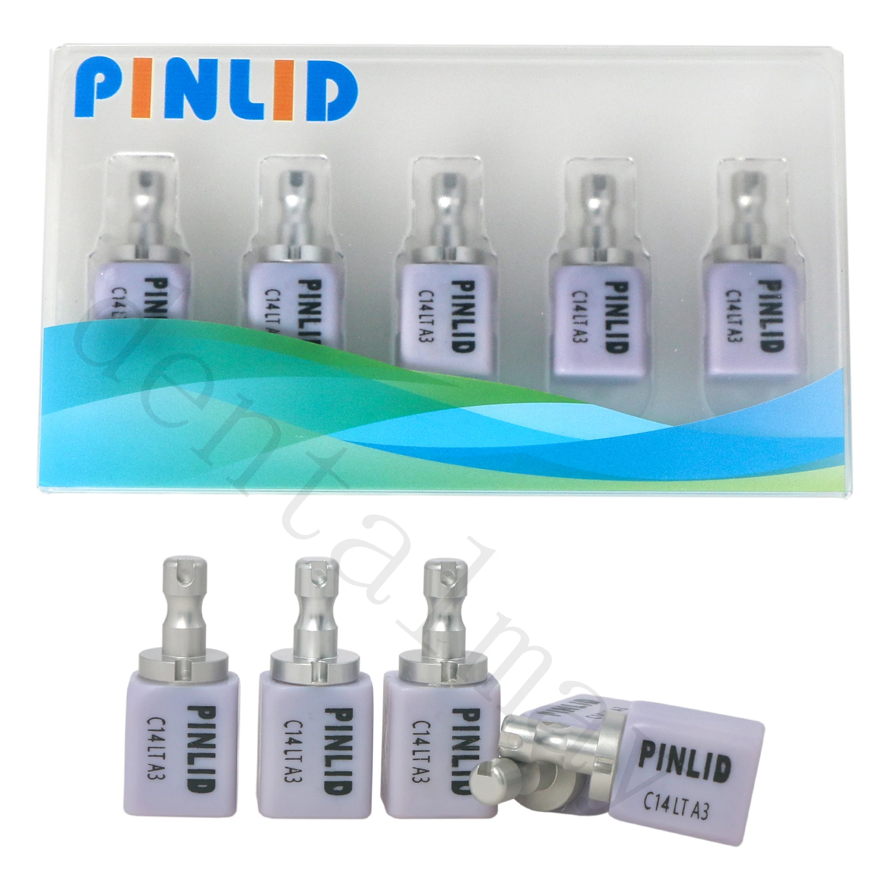 5PCS C14 LTA3 Dental Ceramic Lithium Dislicate Blocks For Sirona Cerec CAD CAM High Intensity of Repair Materials
5PCS C14 LTA3 Dental Ceramic Lithium Dislicate Blocks For Sirona Cerec CAD CAM High Intensity of Repair Materials