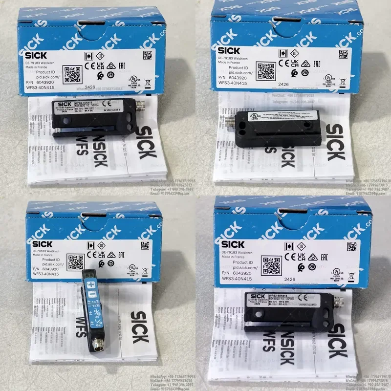 1PC WFS3-40N415 6043920 Sick New Fork Sensors
1PC WFS3-40N415 6043920 Sick New Fork Sensors
