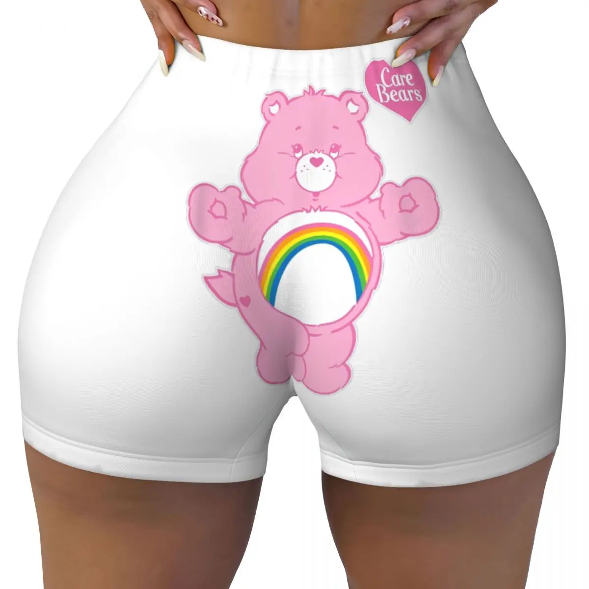 Узкие шорты для йоги Care Bears Cheer Bear с высокой талией и бедрами для женщин, штаны для фитнеса и тренировок в тренажерном зале
Узкие шорты для йоги Care Bears Cheer Bear с высокой талией и бедрами для женщин, штаны для фитнеса и тренировок в тренажерном зале
