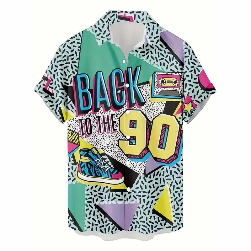 Summer Beach Vacation Retro 80s and 90s Hawaiian Shirt Men's Clothing Printed Fashion Outdoor Collared Summer Button-Up Shirt
Summer Beach Vacation Retro 80s and 90s Hawaiian Shirt Men's Clothing Printed Fashion Outdoor Collared Summer Button-Up Shirt