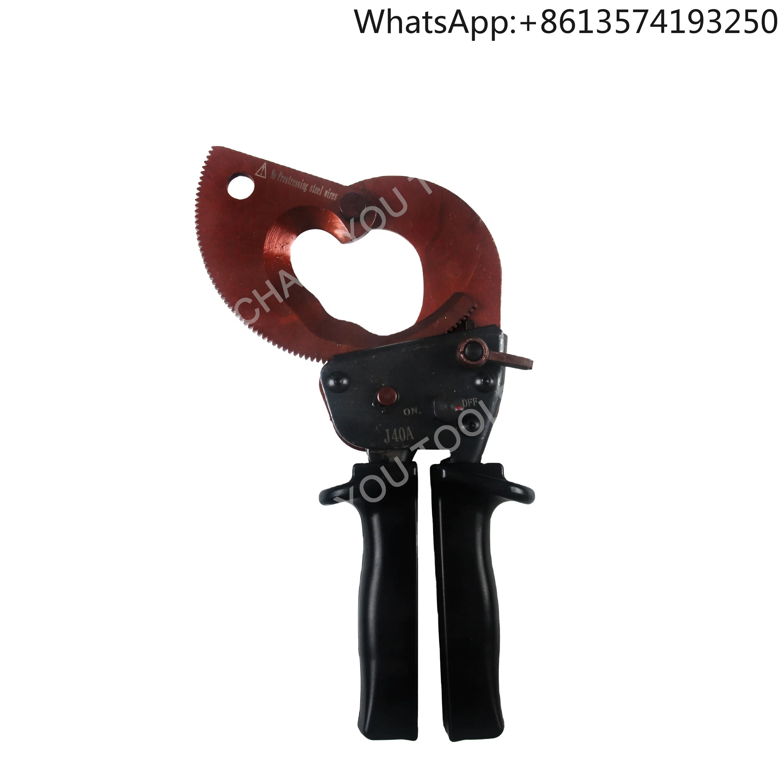 J40A Hand Ratchet Hydraulic Cable Cutter Power Construction Tool for Copper and Aluminum Cable