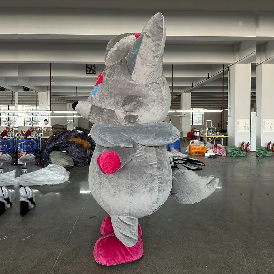 Inflatable Grey Fox Costume Mascot Party Cartoon Costumes Large Props Doll Clothes Activities Walking Cute Doll Clothes
Inflatable Grey Fox Costume Mascot Party Cartoon Costumes Large Props Doll Clothes Activities Walking Cute Doll Clothes